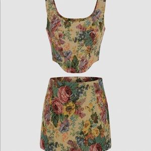 Cider skirt and corset set